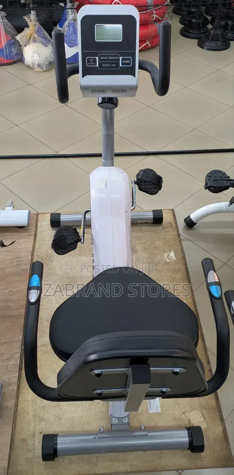 Horizontal Magnetic Recumbent Exercise Bike