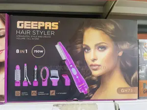 Geepas Hair Styler 8 in 1 /750w