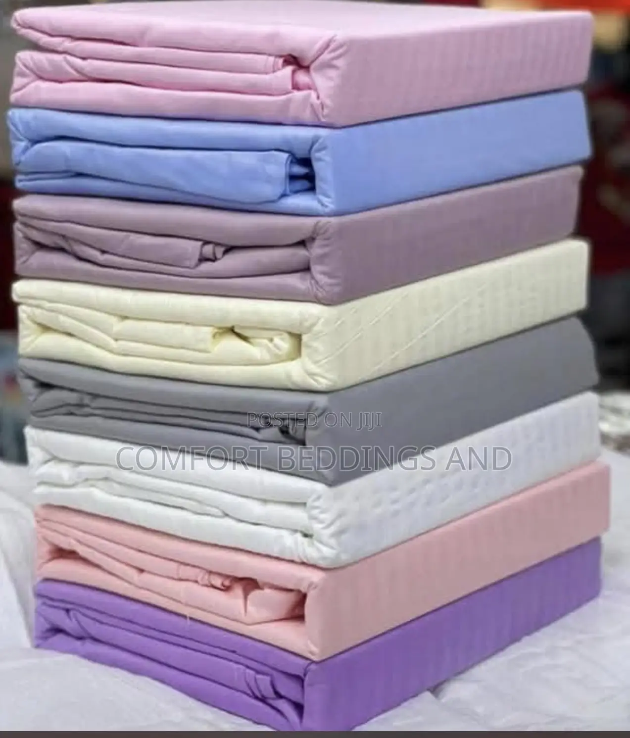 Plain Colours Stripes Bedsheets
