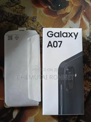 New Samsung Galaxy A07 128 GB Black