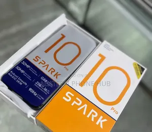 New Tecno Spark 10 Pro 256 GB Black