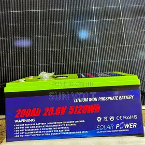 Lithium Iron Phosophate Battery.