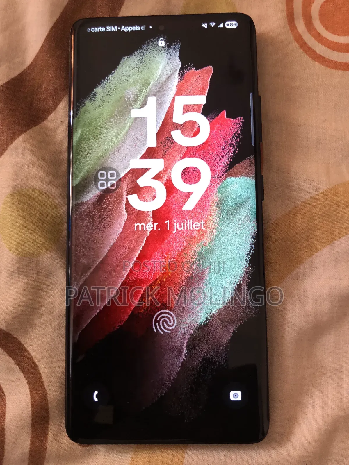 Samsung Galaxy S21 Ultra 5G 128 GB Black