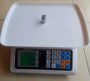 Digital Kitchen Weighing Scales White Color Weighing Scales 40kg Weigh