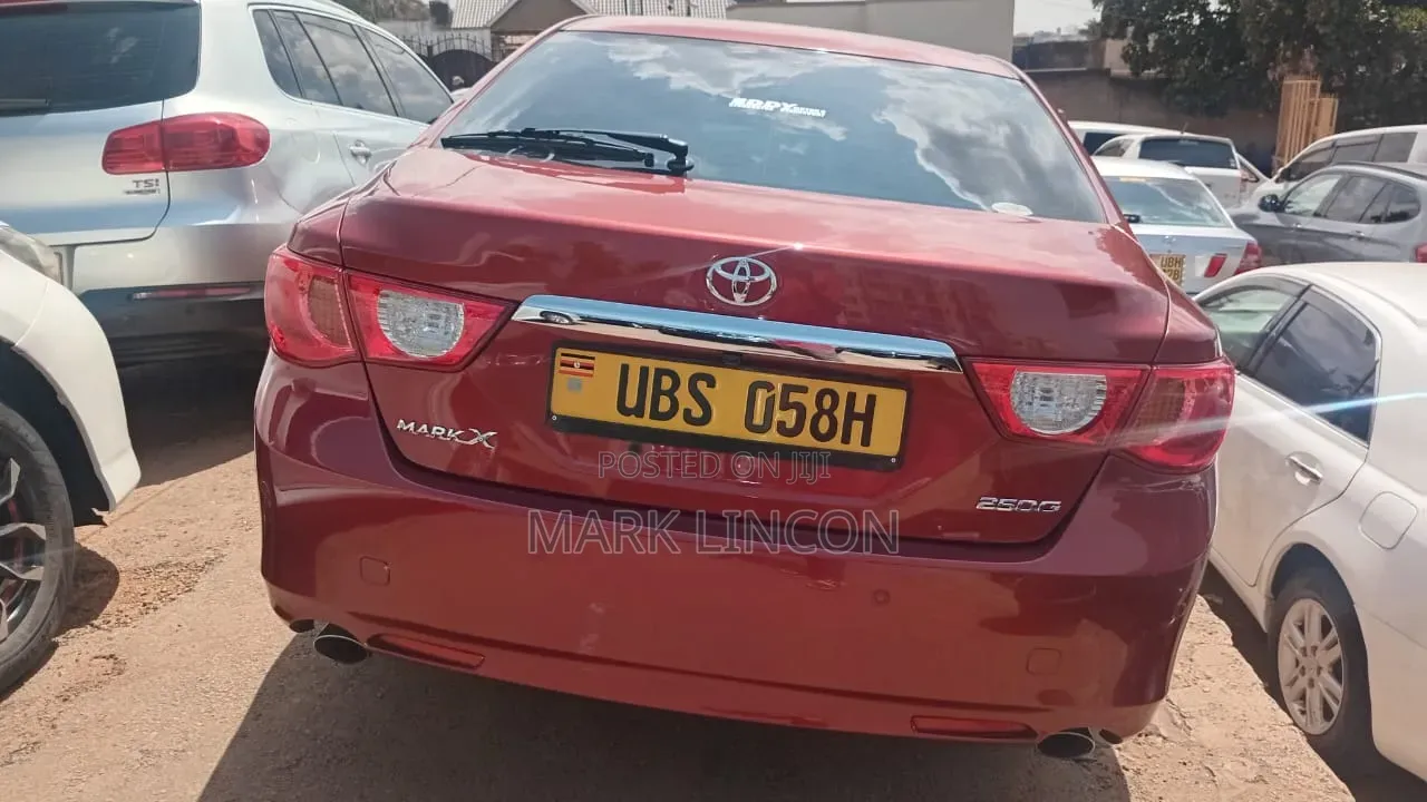 Toyota Mark X 2010 Red