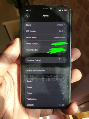 Apple iPhone 11 Pro 64 GB Black