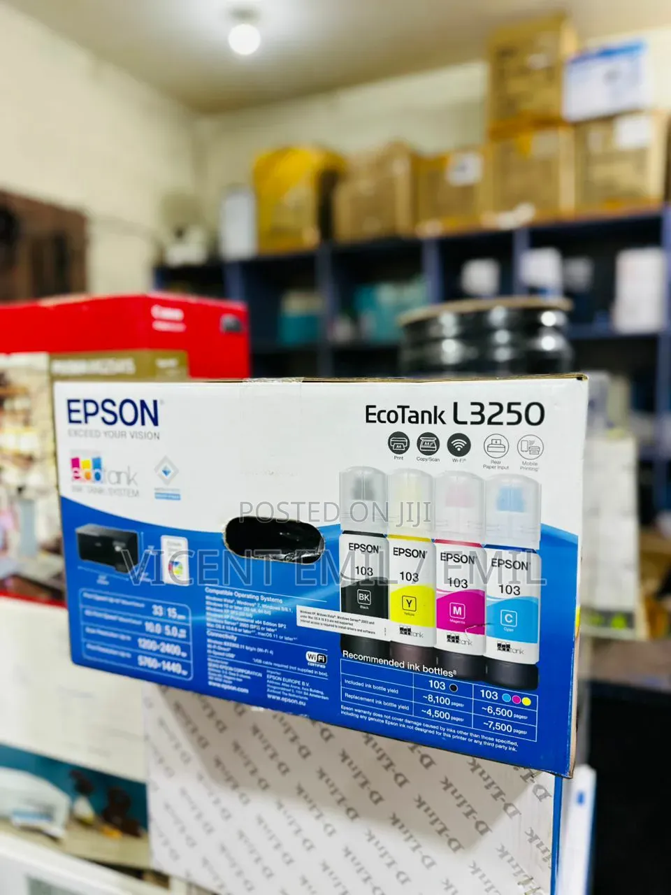 Epson Ecotank L3250 All-in-One Ink Tank Printer