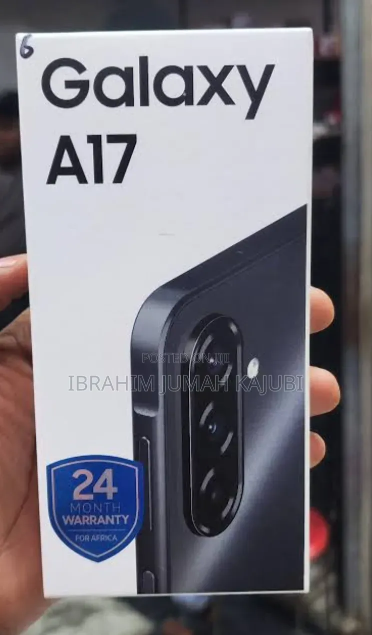 New Samsung Galaxy A17 5G 256 GB Black
