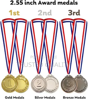 Gold Plated Award Medal
