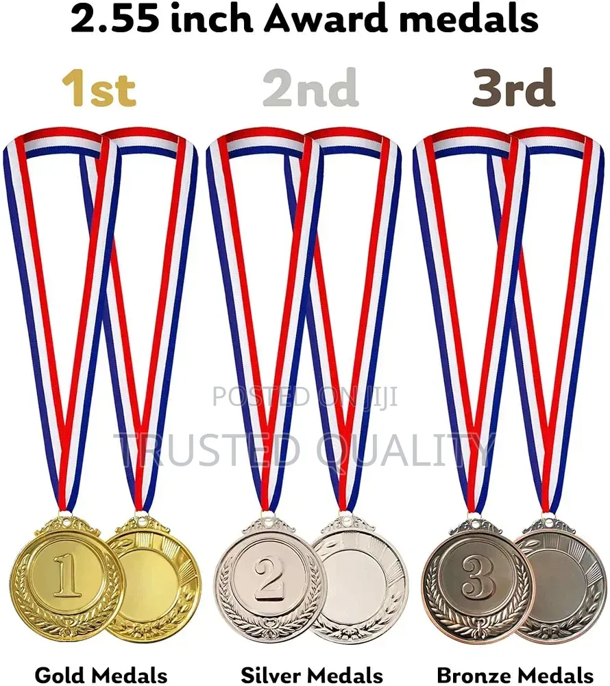 Gold Plated Award Medal