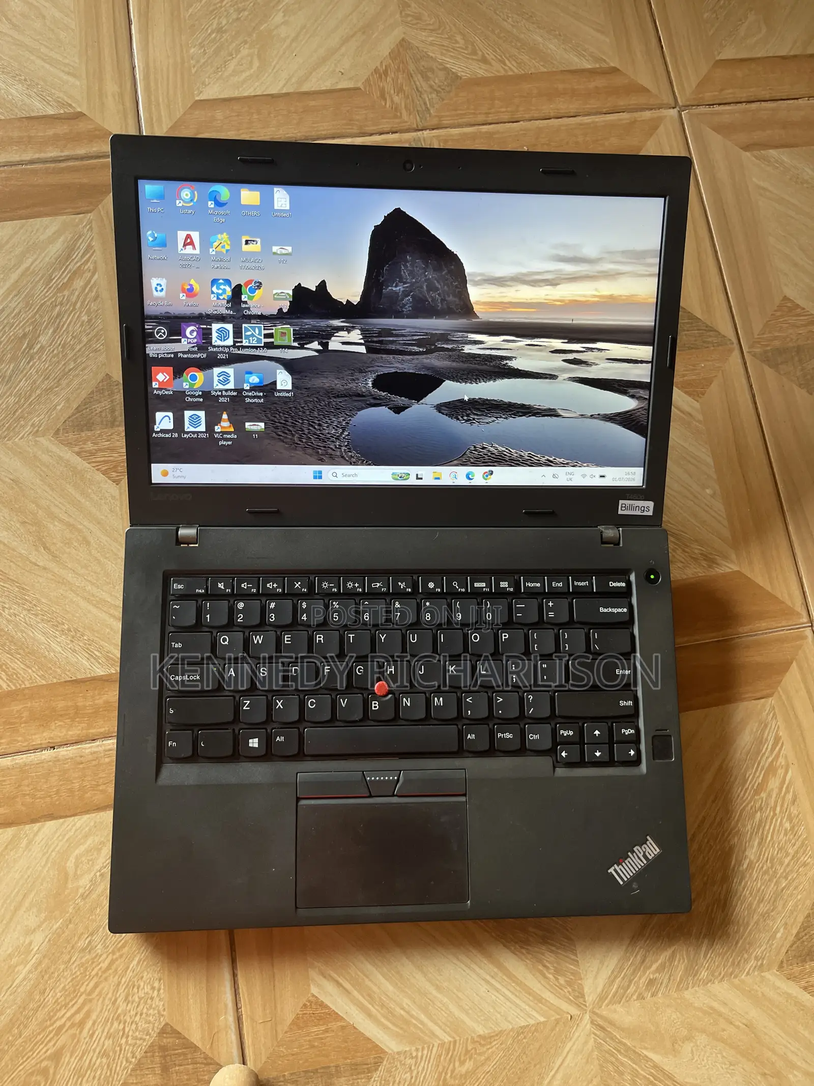 Laptop Lenovo ThinkPad T460p 16GB Intel Core i7 SSD 512GB