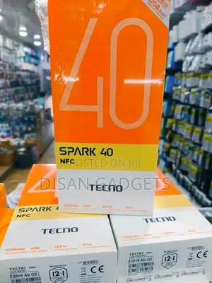 New Tecno Spark 40 256 GB Silver