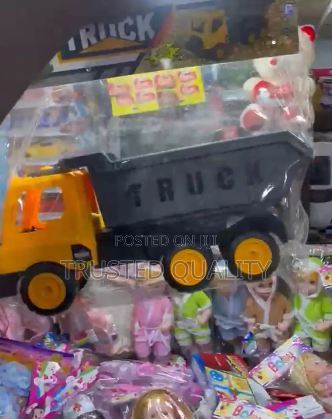 Kids Play Construction Truck