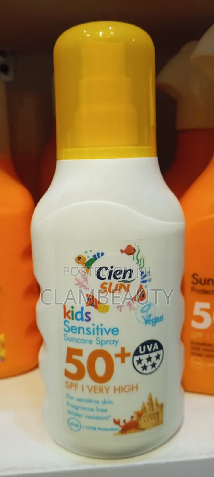 Cien Sun Kids Sensitive Sun Care Spray 50+ 200ml