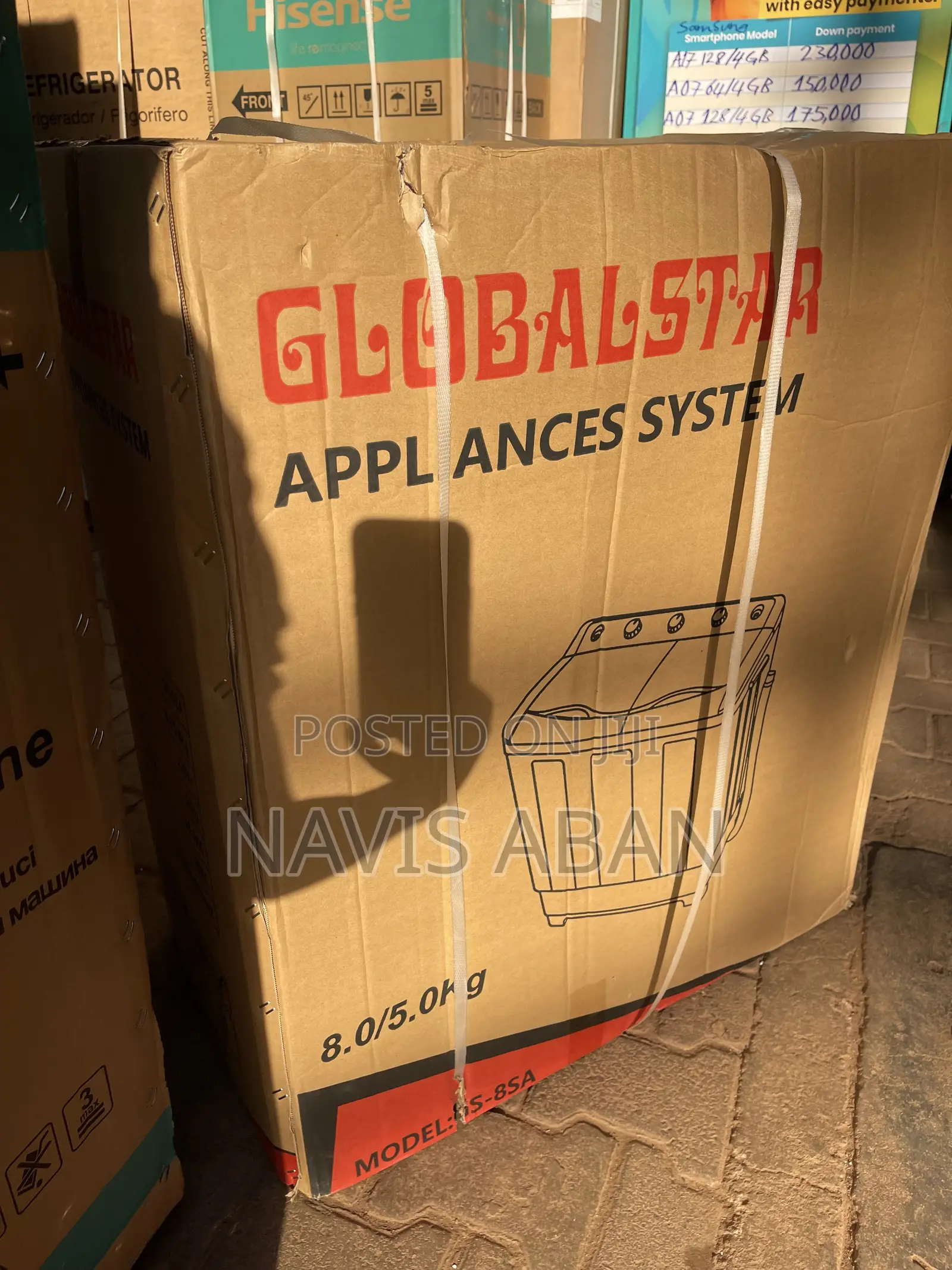 Globalstar 8kgs Twin Tub Washing Machine