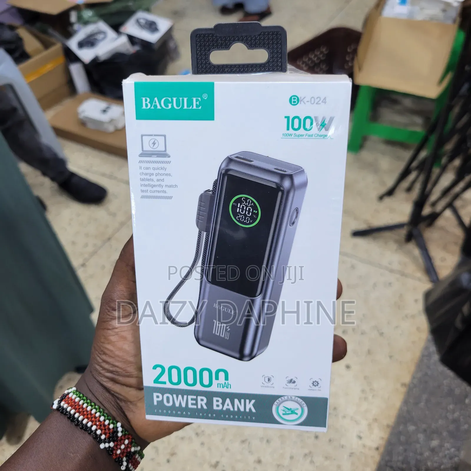 Laptop Power Bank With 100w 20000mah