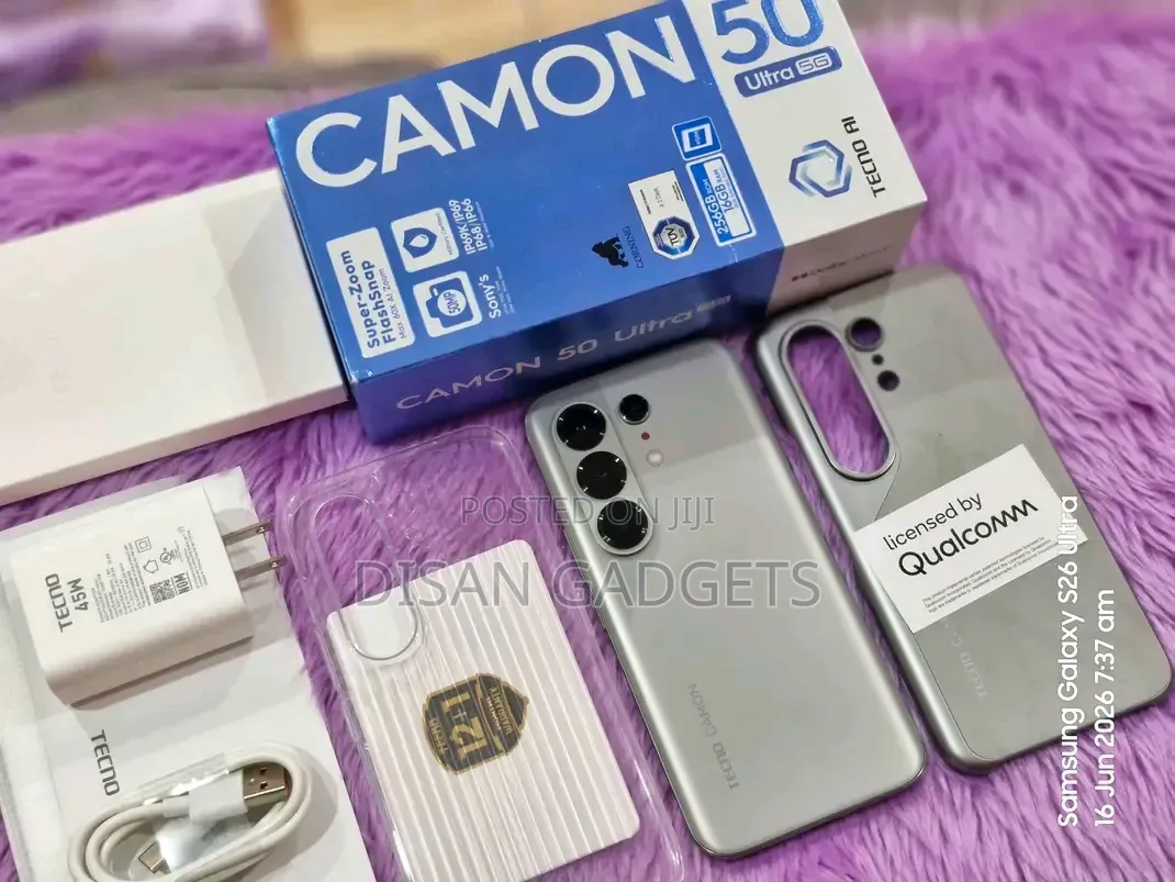 New Tecno Camon 50 Ultra 256 GB Gray