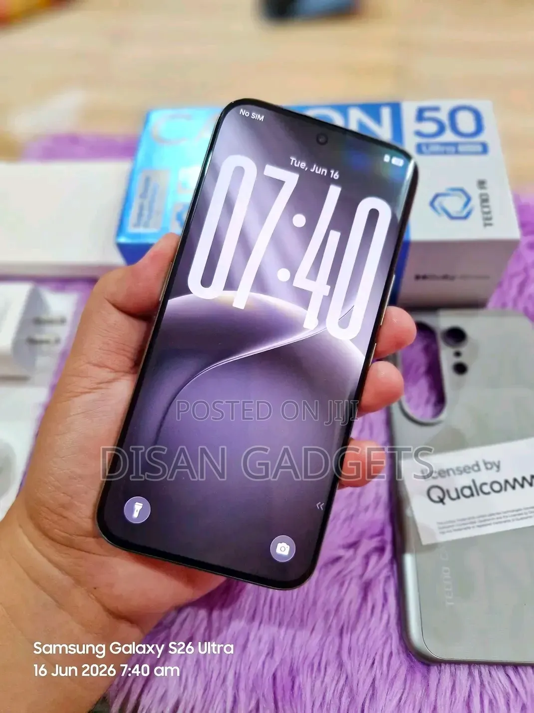 New Tecno Camon 50 Ultra 256 GB Gray