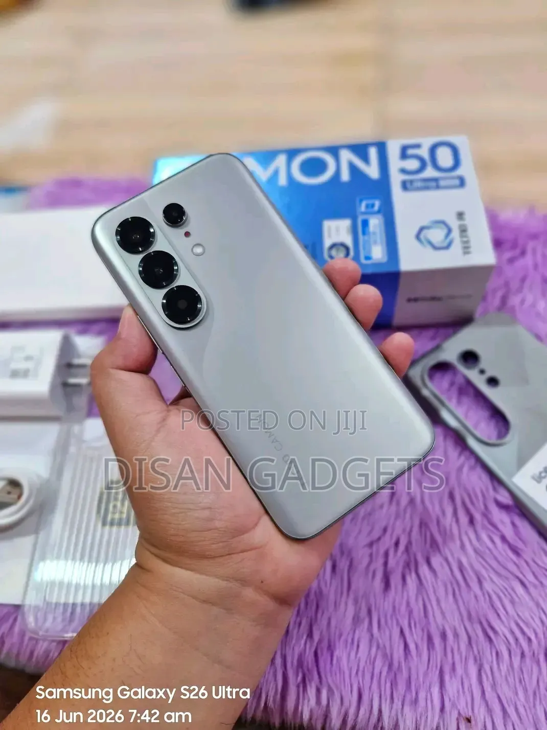 New Tecno Camon 50 Ultra 256 GB Gray
