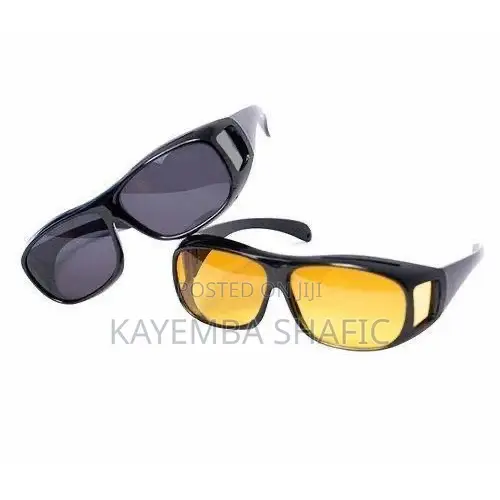 Anti-Glare Night Vision Driving Glasses – Yellow Lens