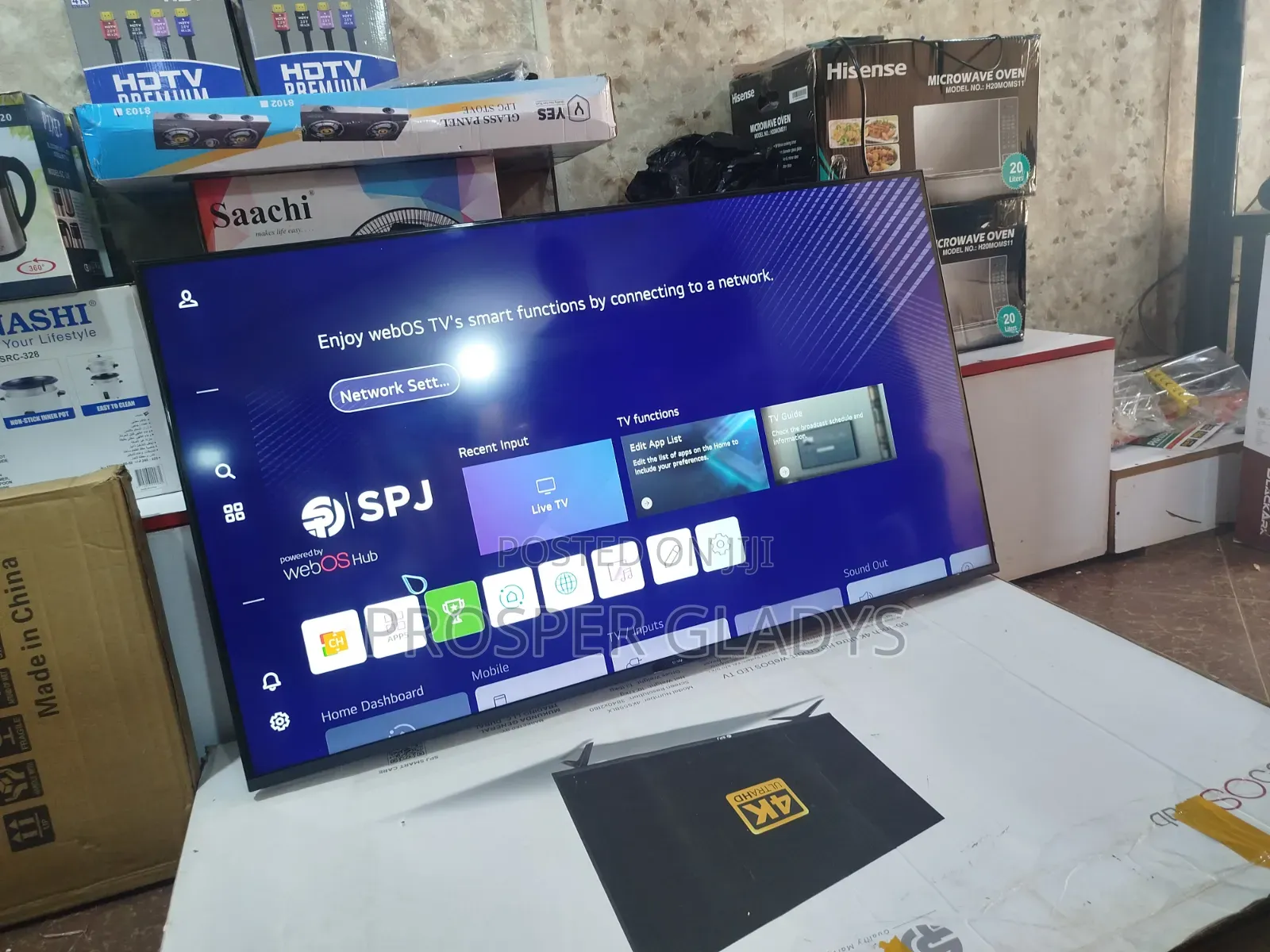 55 Inches Led SPJ Smart Web Os Digital.