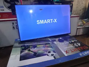 43 Smart X Smart Digital Flat Screen Flameless.