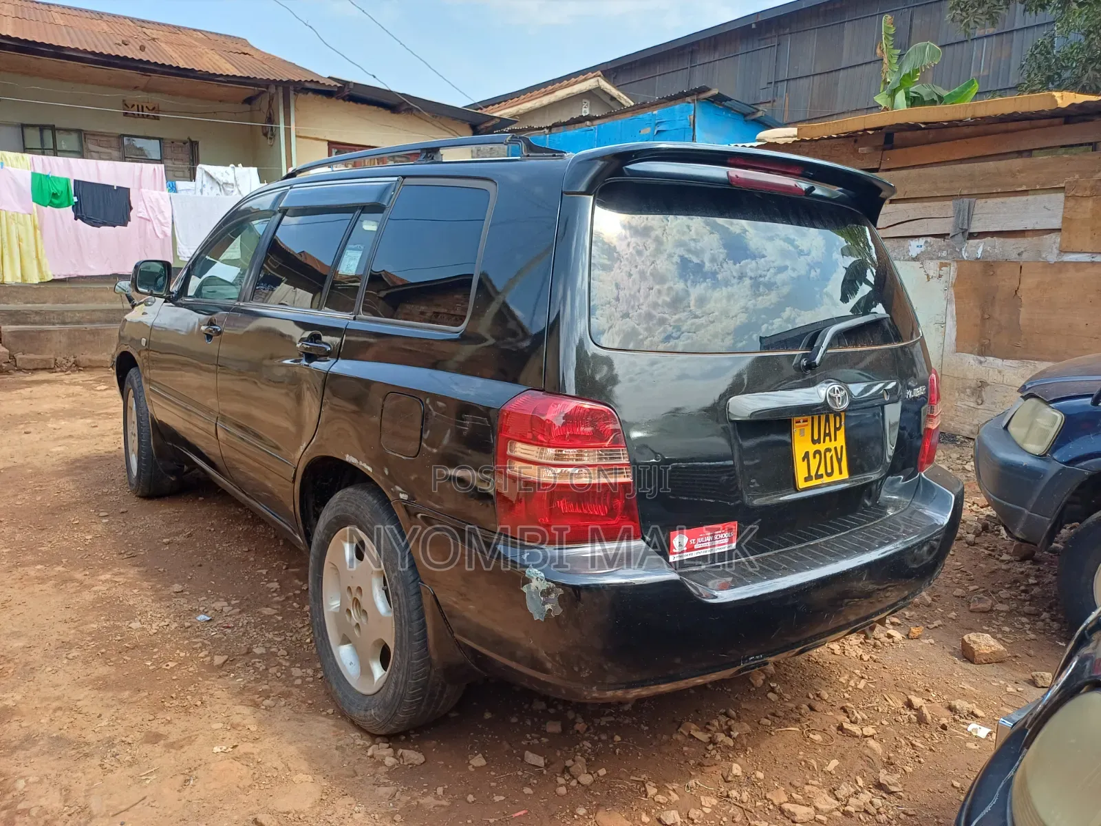 Toyota Kluger 2002 Black