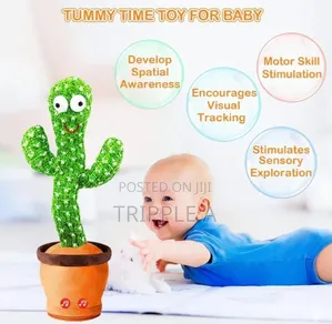 Kidology Kids Dancing Talking Cactus Toy