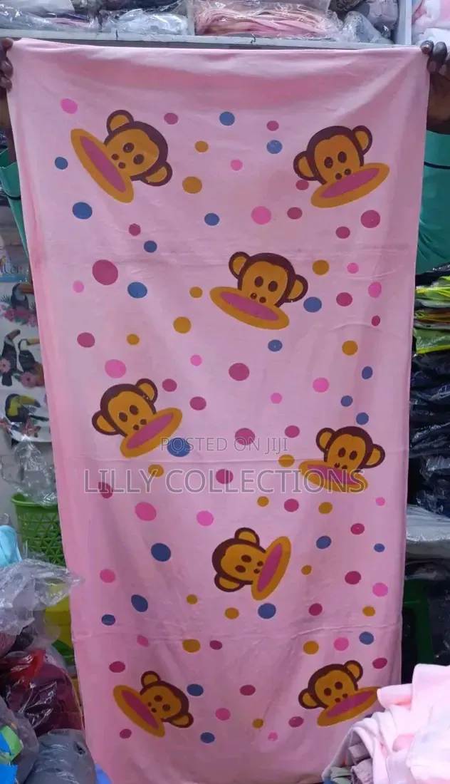 Pink Baby Towels