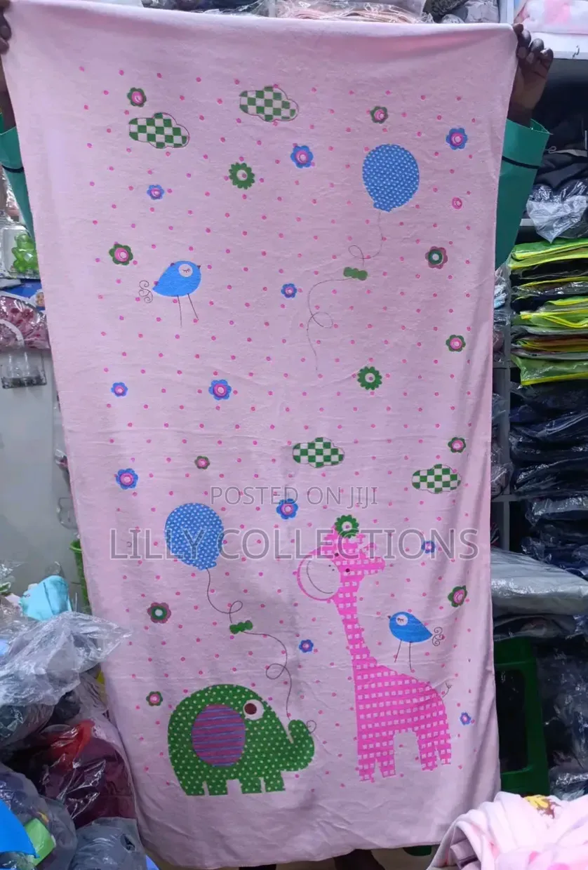 Pink Baby Towels