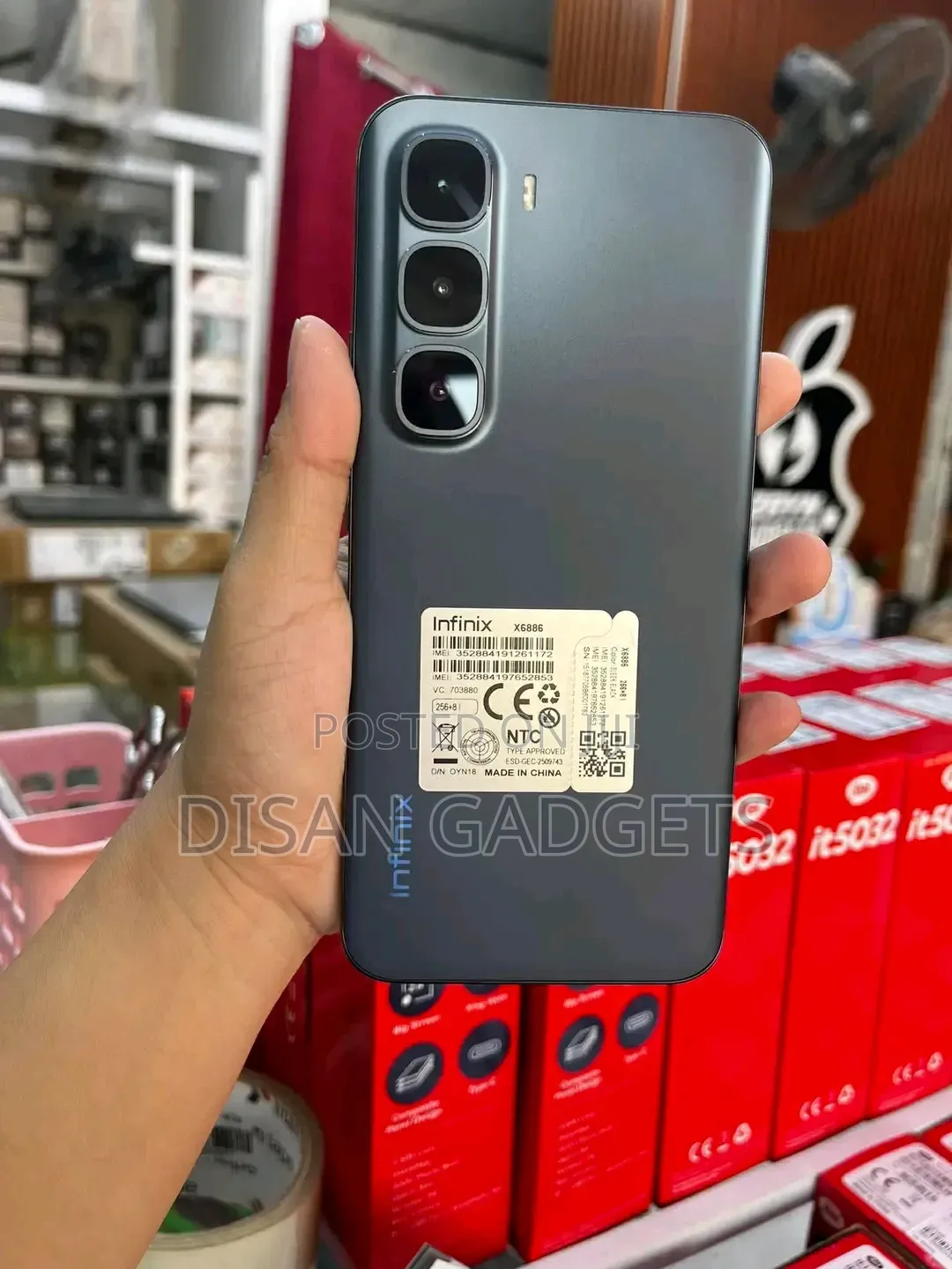 New Infinix Hot 60 Pro+ 256 GB Black