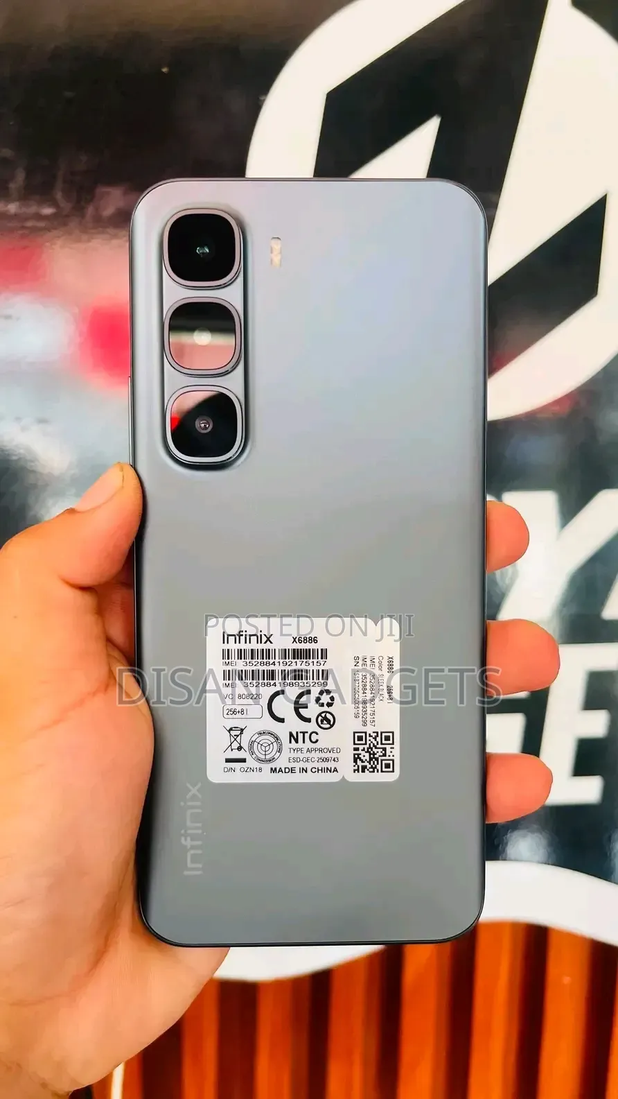 New Infinix Hot 60 Pro+ 256 GB Black