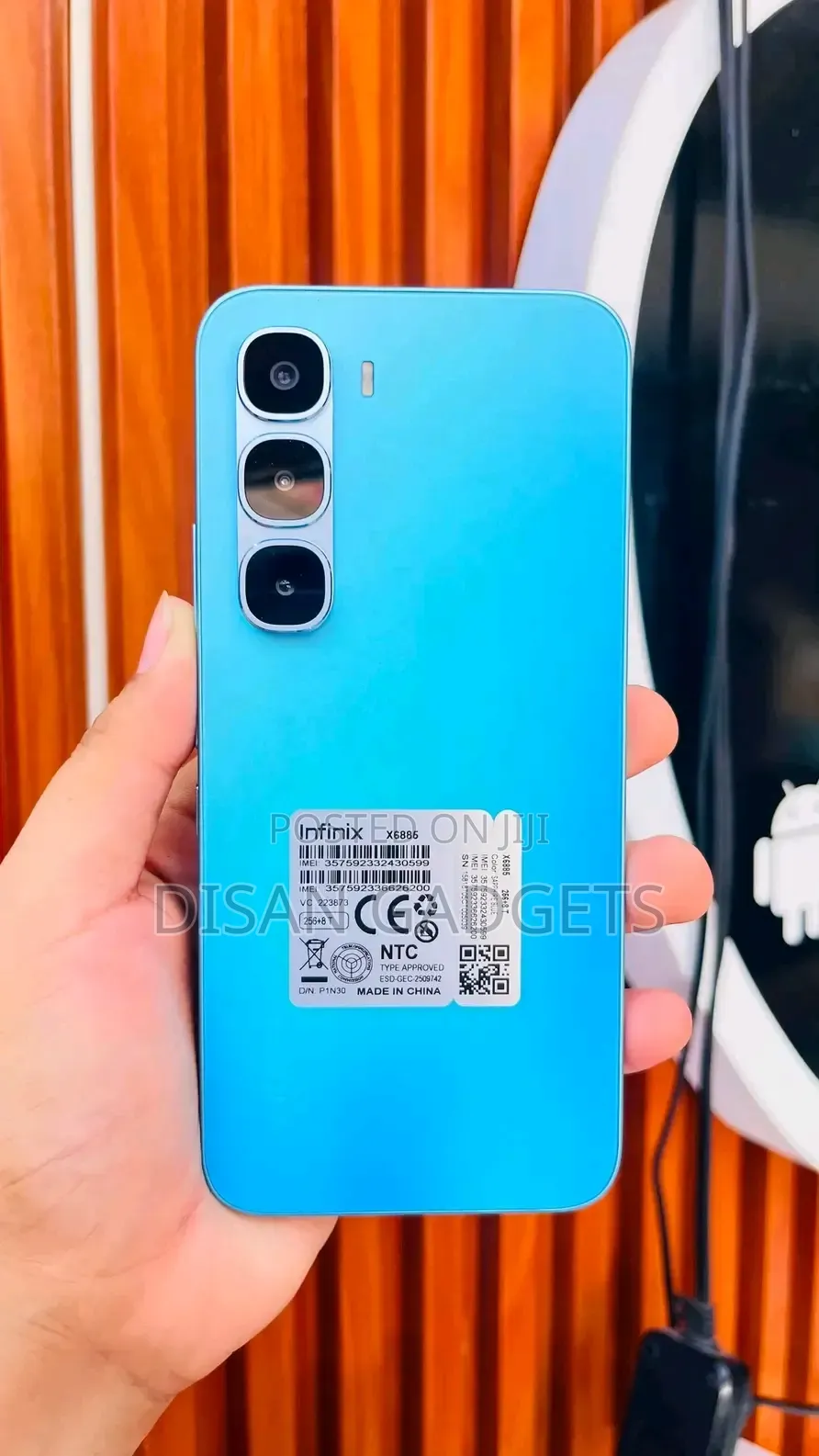 New Infinix Hot 60 Pro 256 GB Blue