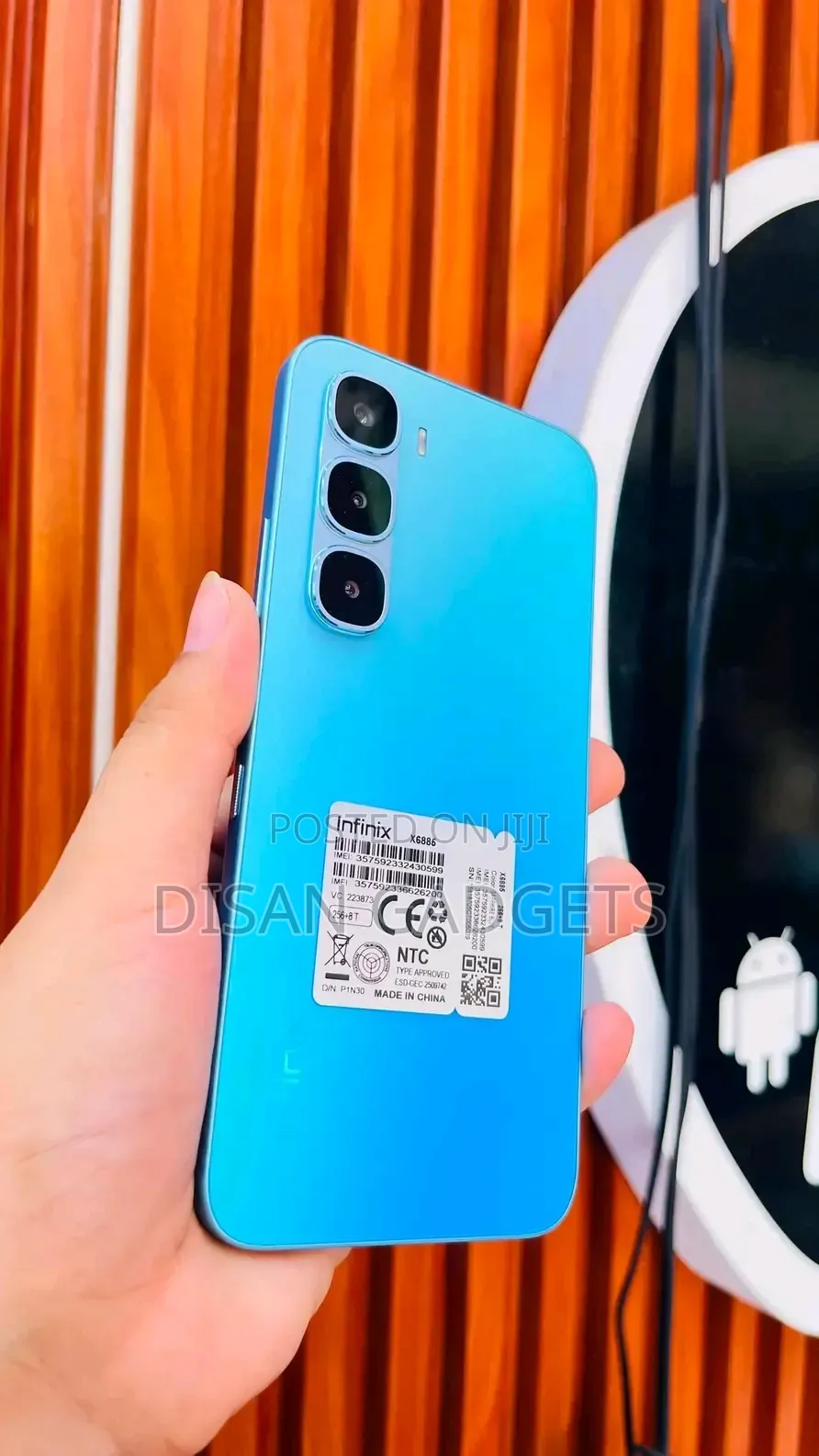 New Infinix Hot 60 Pro 256 GB Blue