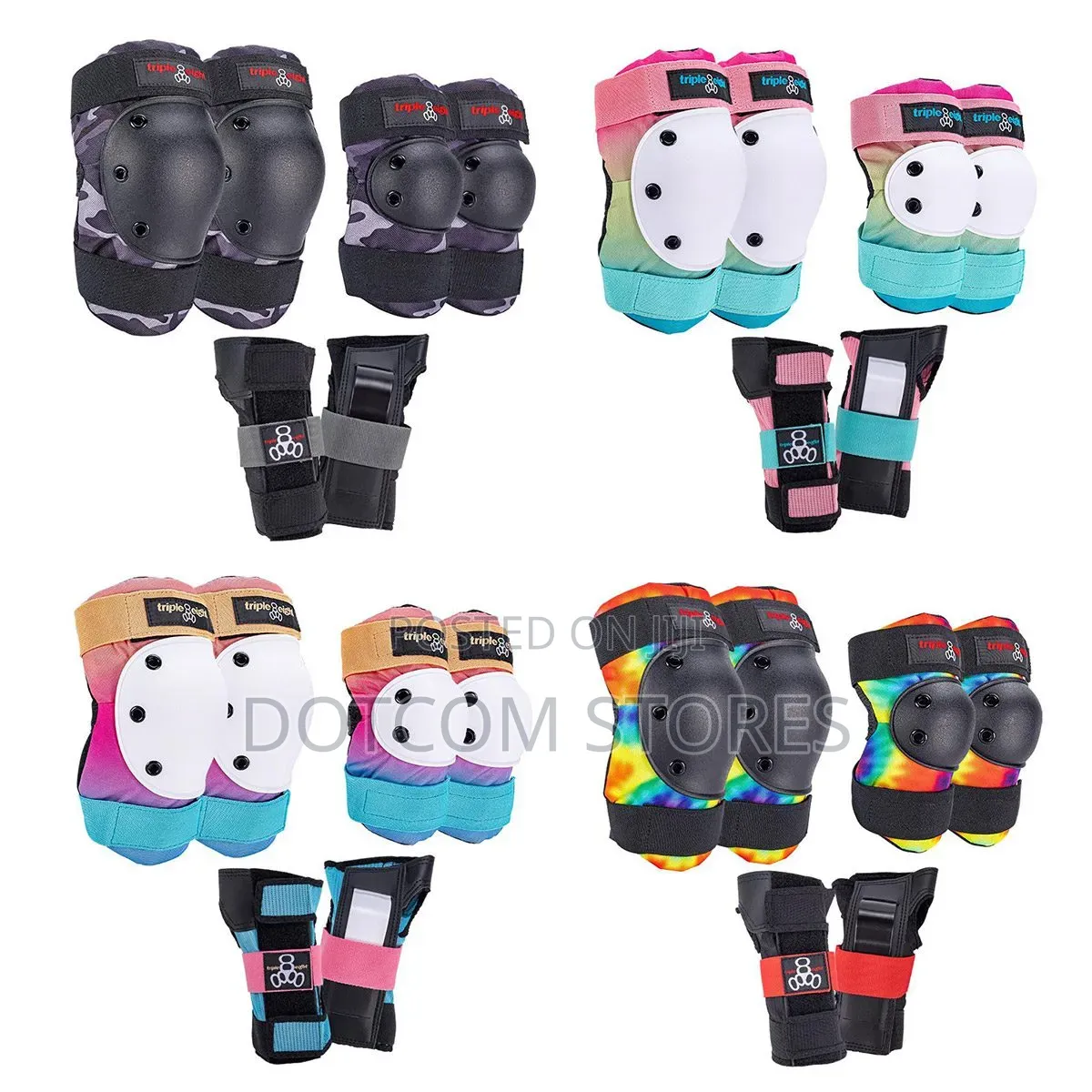 Eight Ball Kids' Multi-sport Pad Set - Shaved Ice