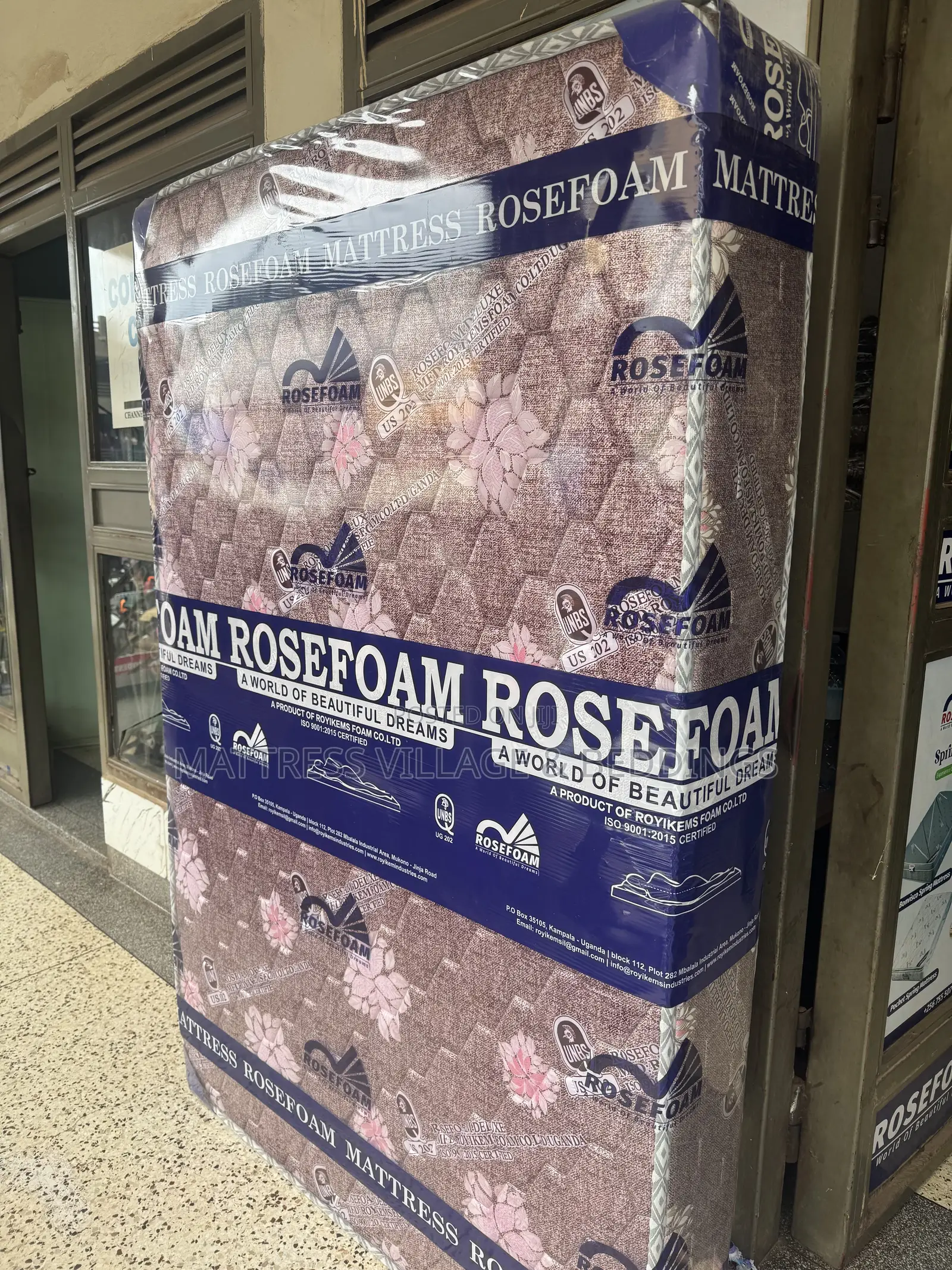 5by6 8inches Rosefoam Super Quilted Deluxe