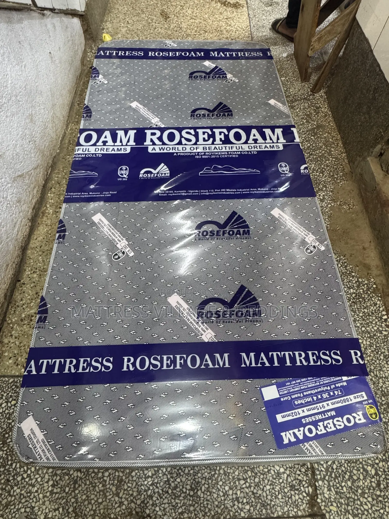 3by6 4inches Sealed of Rosefoam
