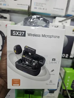 Wireless Microphone Sx27, Magnetic Attraction, Noise Reduction