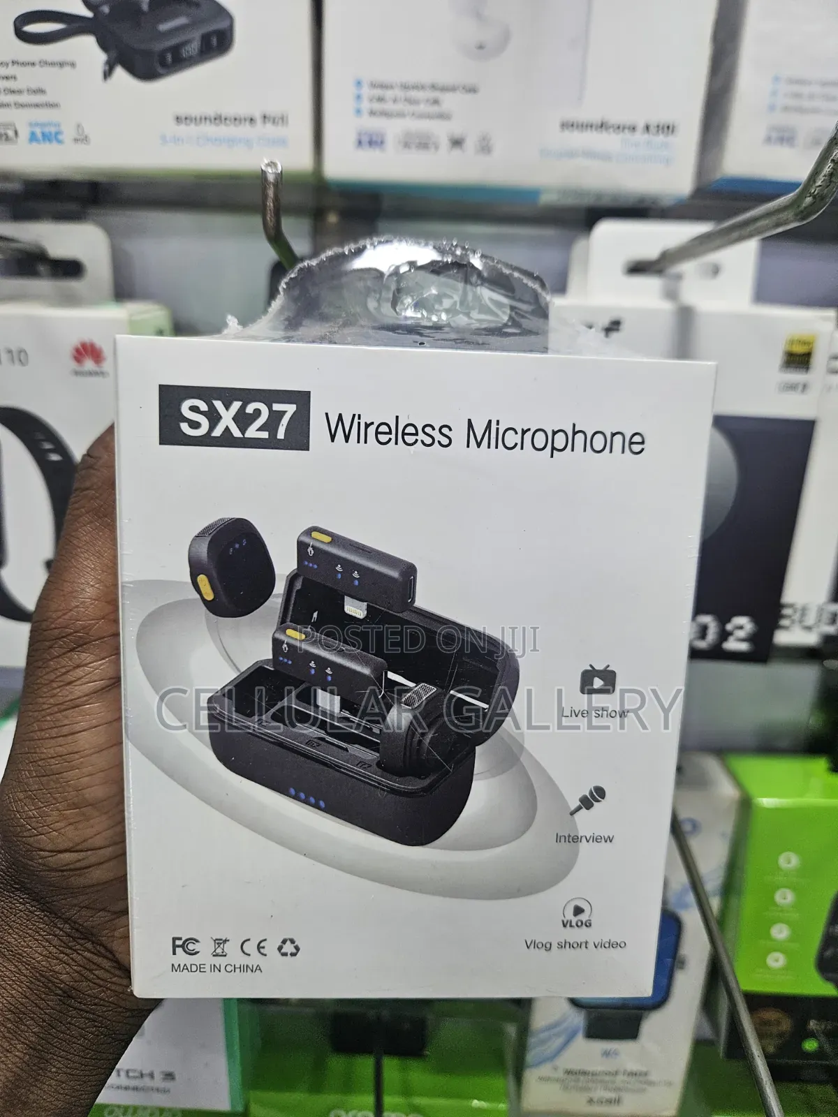 Wireless Microphone Sx27, Magnetic Attraction, Noise Reduction