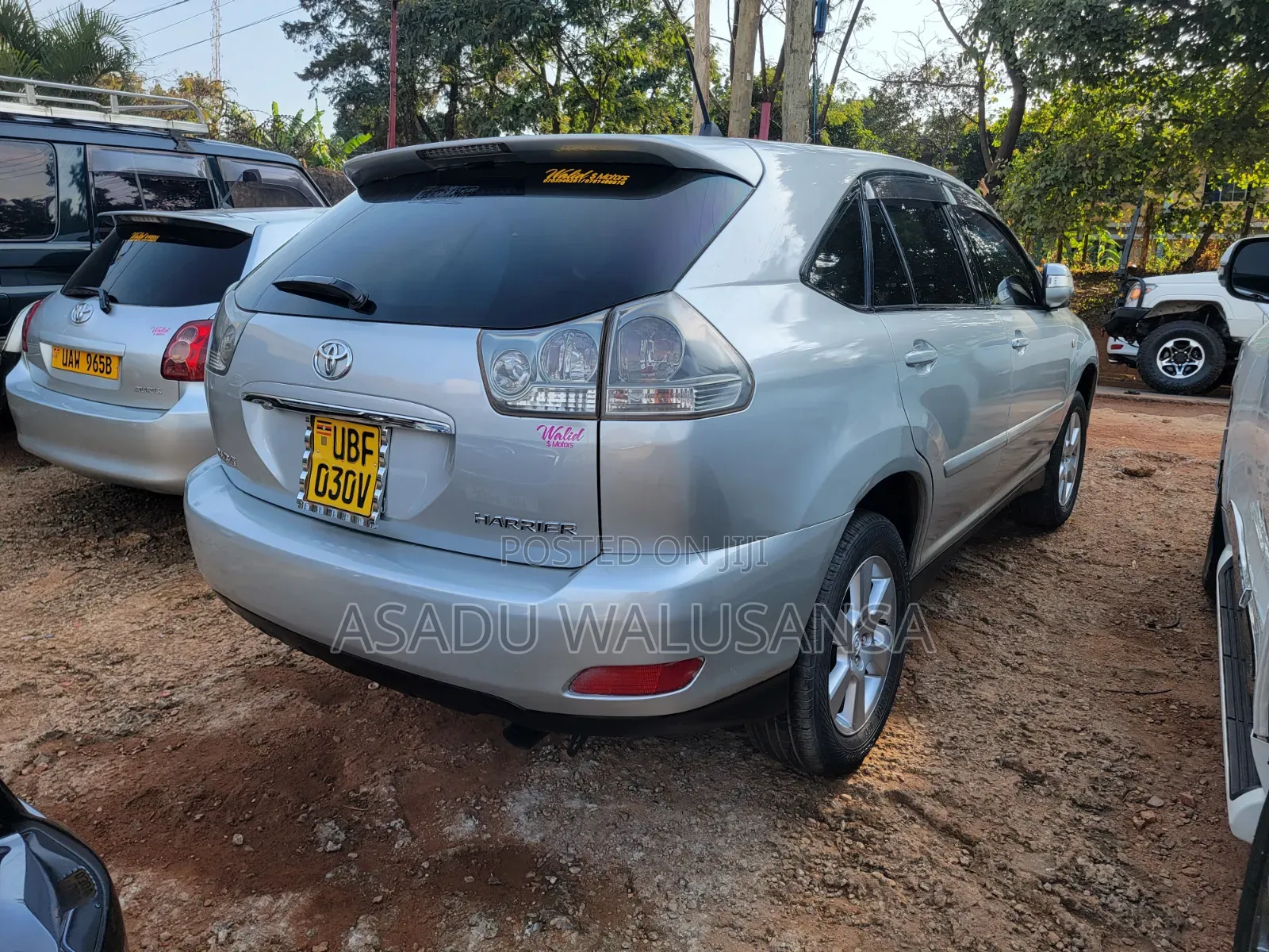 Toyota Harrier 2007 Silver