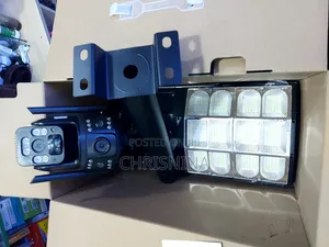 2-in-1 Ai Solar Security Camera + 450w High-Power Led Street Light
