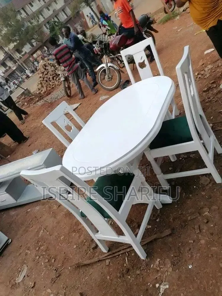 4 Seater White Color Available