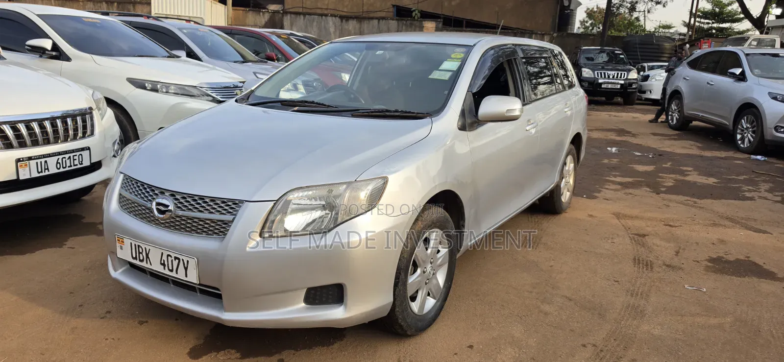 Toyota Corolla Fielder 2008 Silver