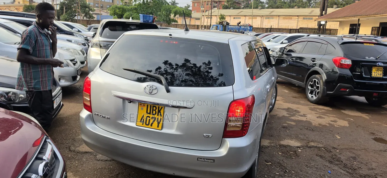 Toyota Corolla Fielder 2008 Silver