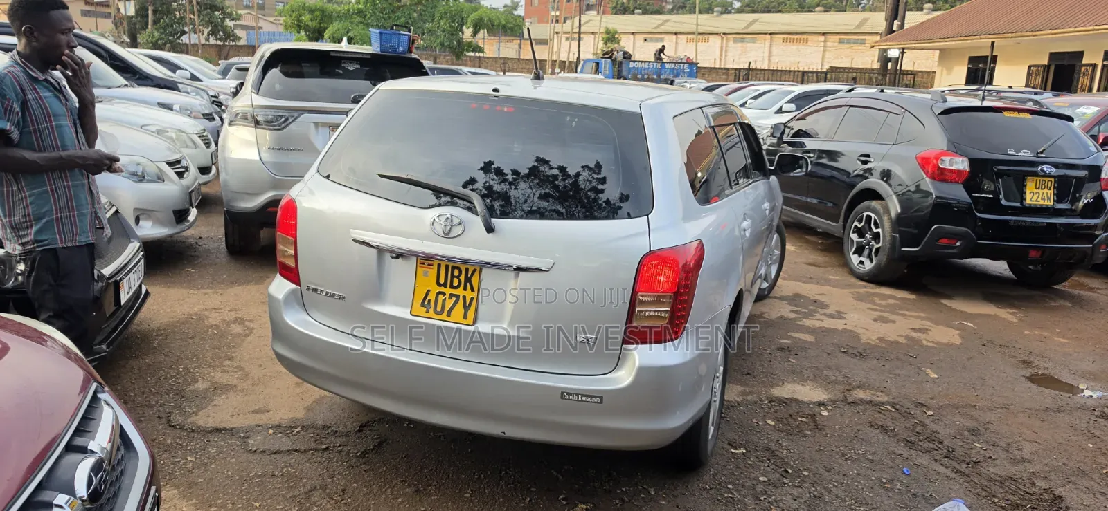 Toyota Corolla Fielder 2008 Silver