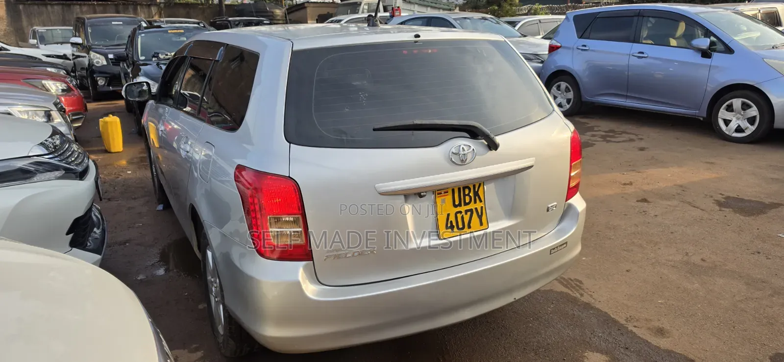 Toyota Corolla Fielder 2008 Silver