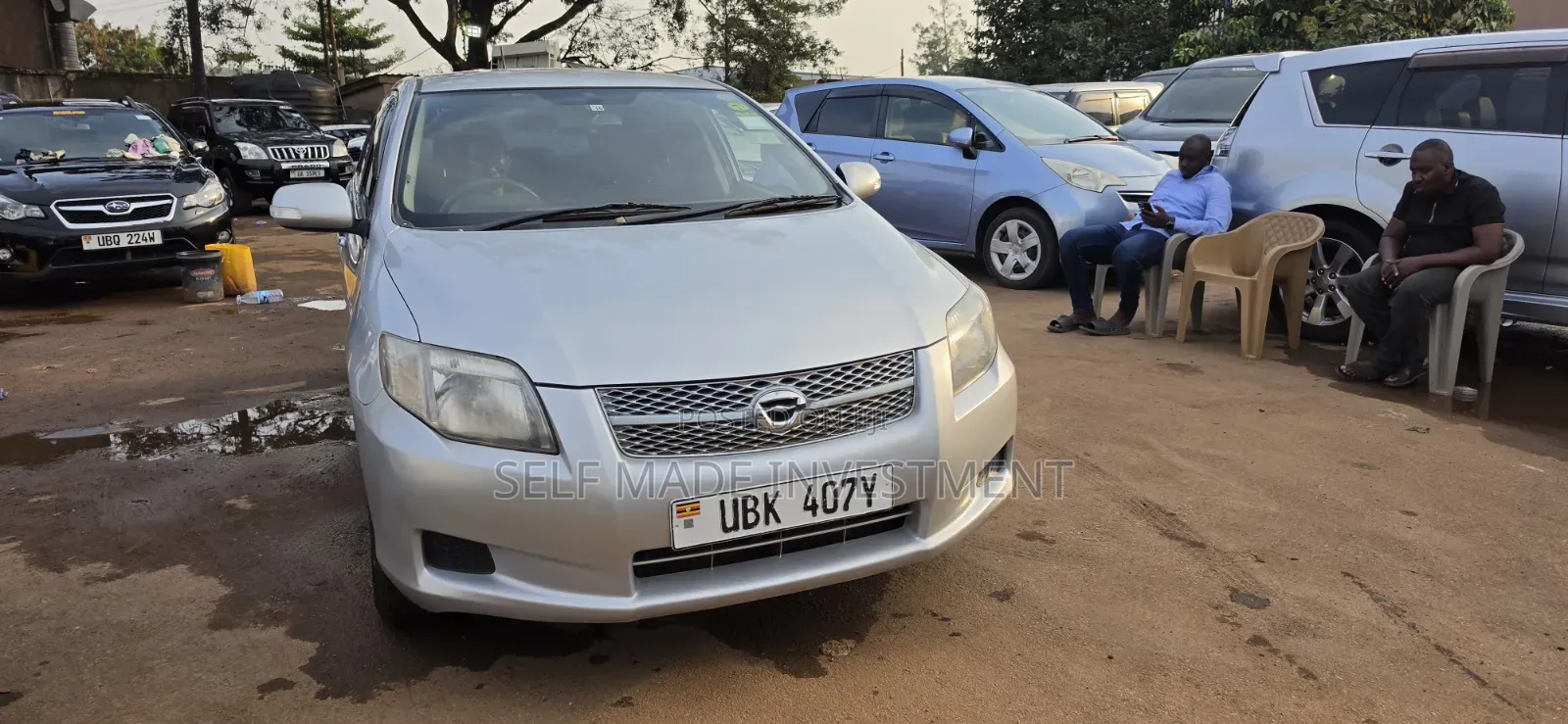 Toyota Corolla Fielder 2008 Silver