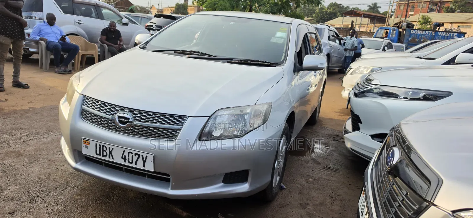 Toyota Corolla Fielder 2008 Silver