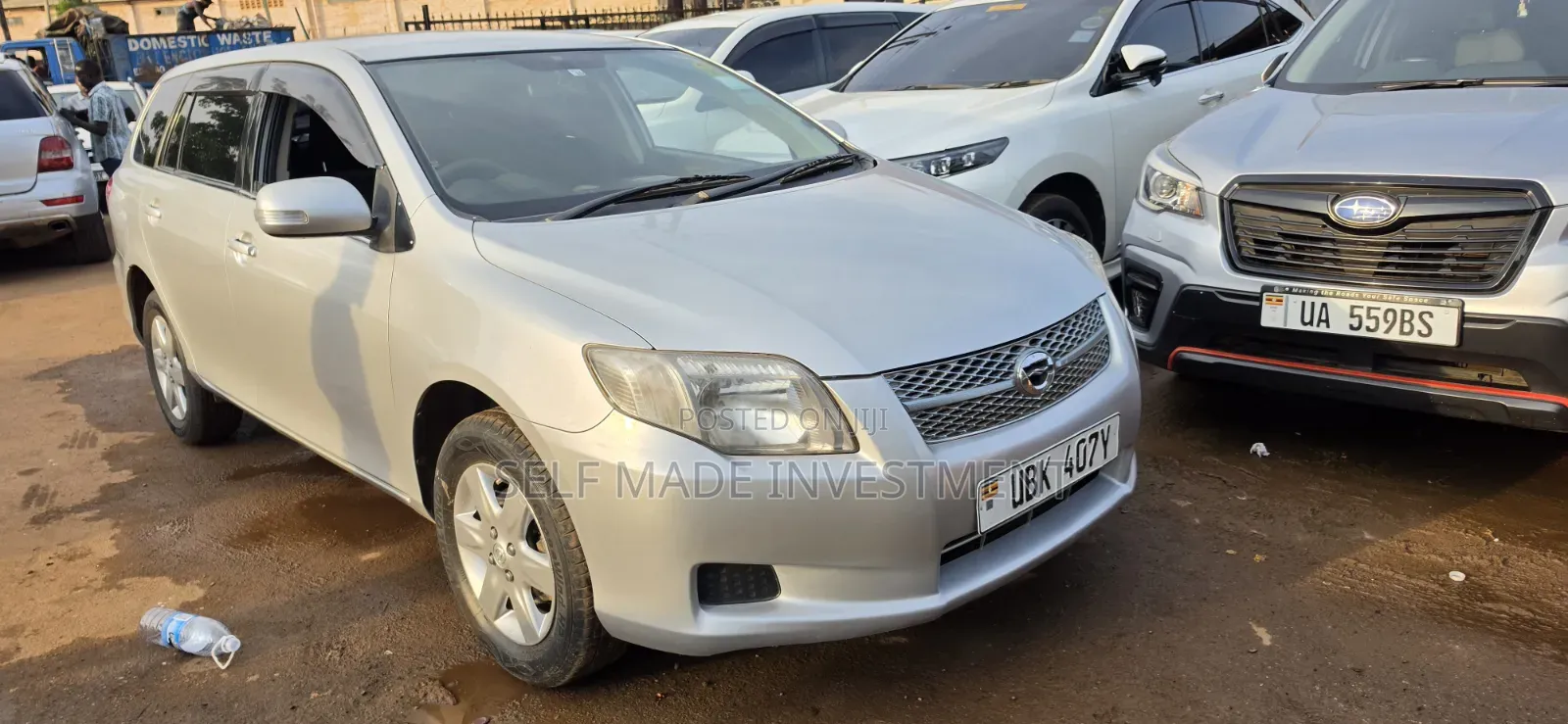 Toyota Corolla Fielder 2008 Silver