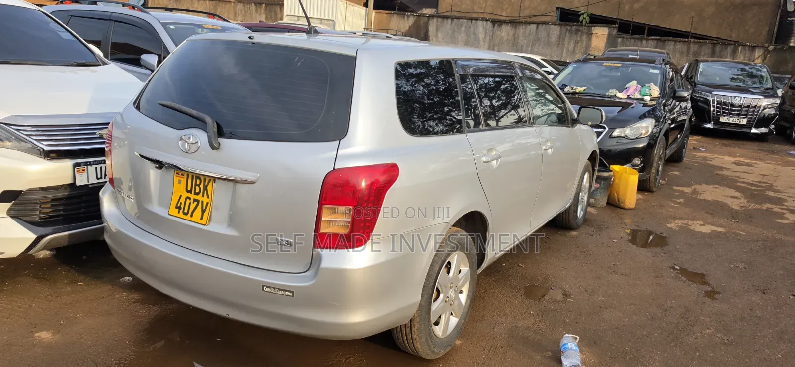 Toyota Corolla Fielder 2008 Silver